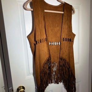 BOHO FRINGE VEST
